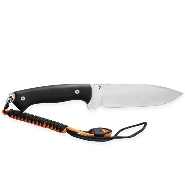 Survival Knife Workout EL29101, 15cm MOVA Satin Blade, Includes Leather  Sheath, Flint and Sharpening Stone, Survival