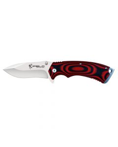 Folding Knife iField EL29090 with G10 handle and 9,2cm 7cr17mov steel blade, 54-57 HRC hardness, tool for camping, fishing, hunting and sporting activity.